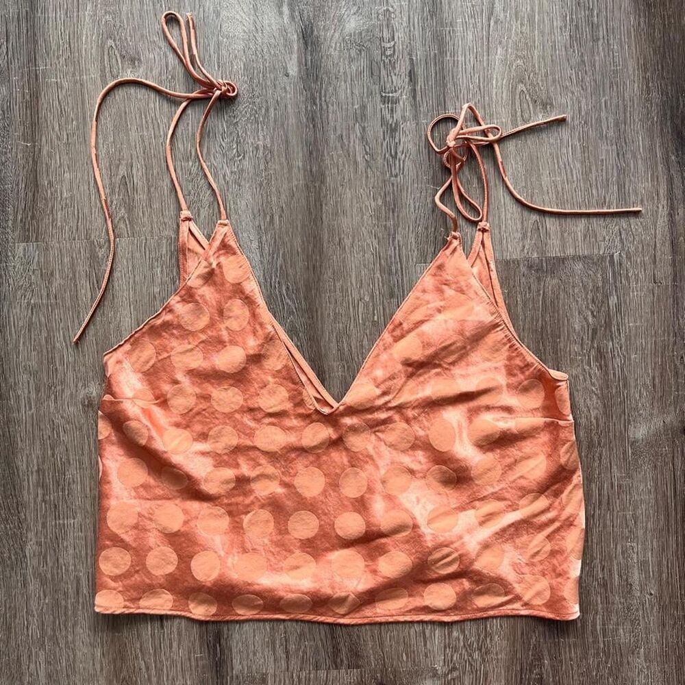 Victoria's Secret Silky Orange Tank